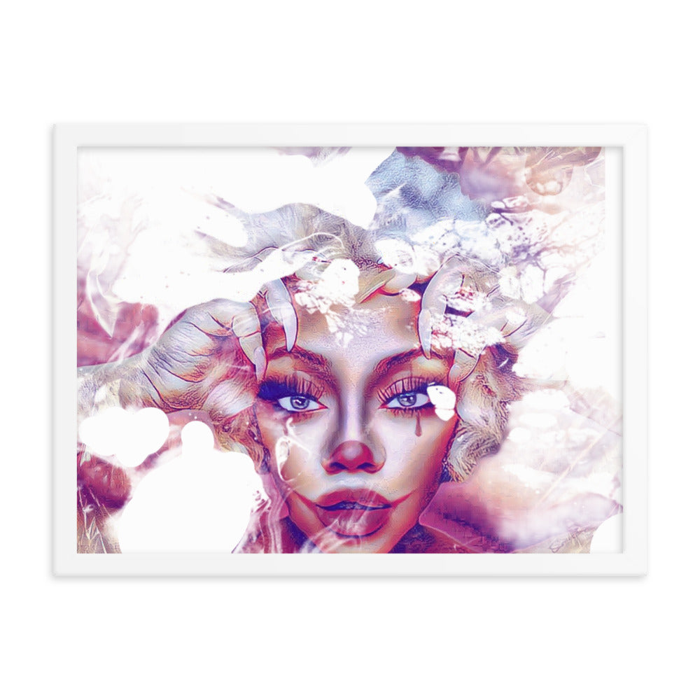 Framed poster Acid - Dark Fantasy - T.M McGee Publishing