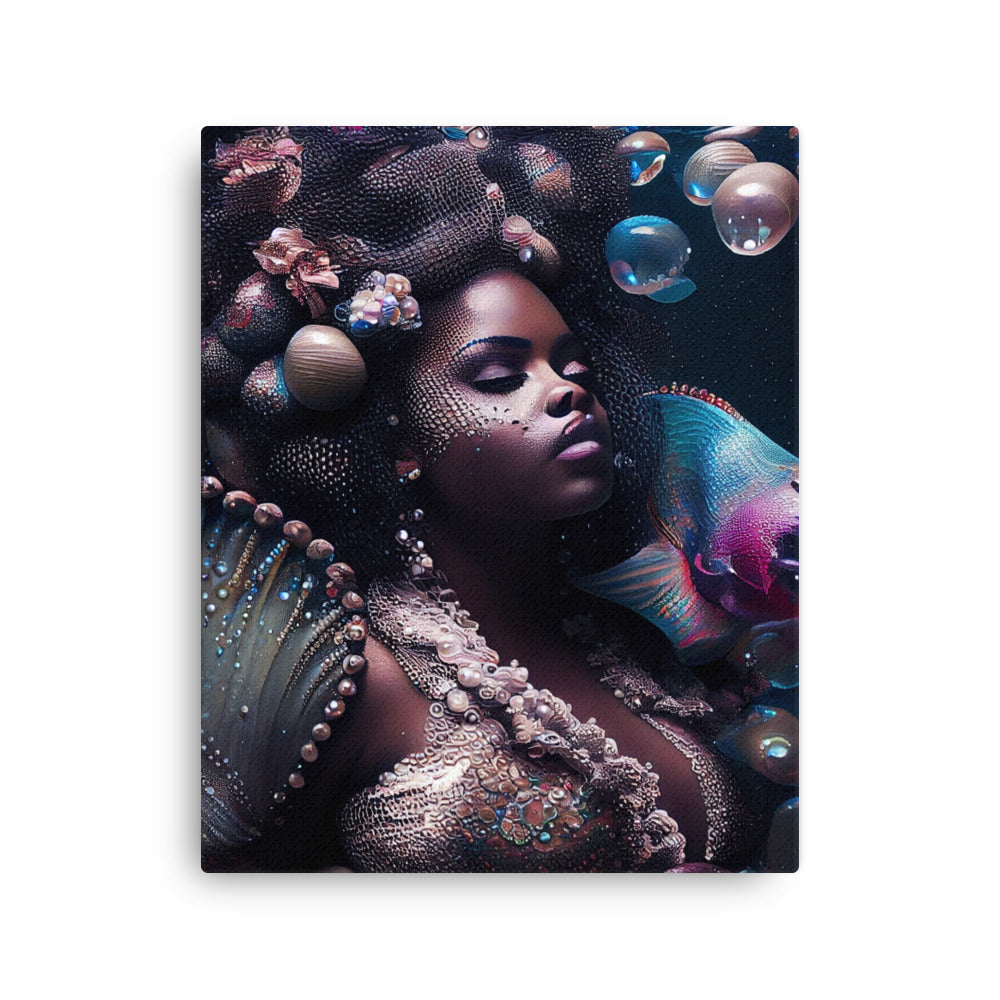 Thin canvas mother of pearl