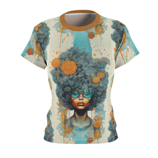 Blue Vibe Women's Cut & Sew Tee