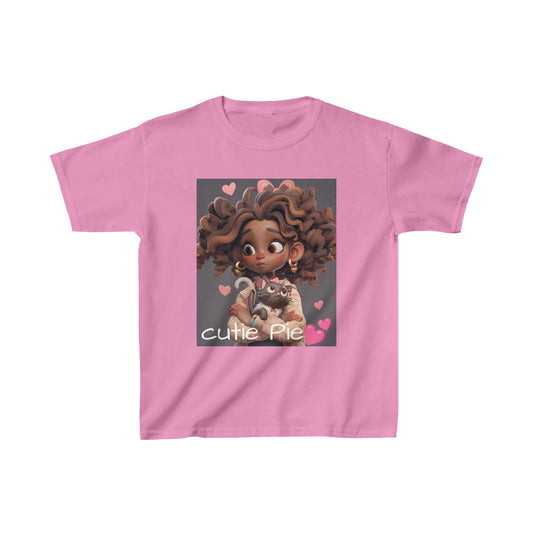 CUTIE Pie Kitty Kids Heavy Cotton™ Tee