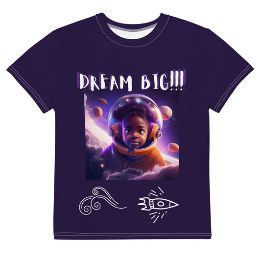 Dream Big Youth crew neck t-shirt