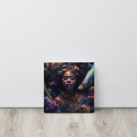 Canvas ocean Goddess 1