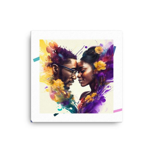 Black love 1 Canvas