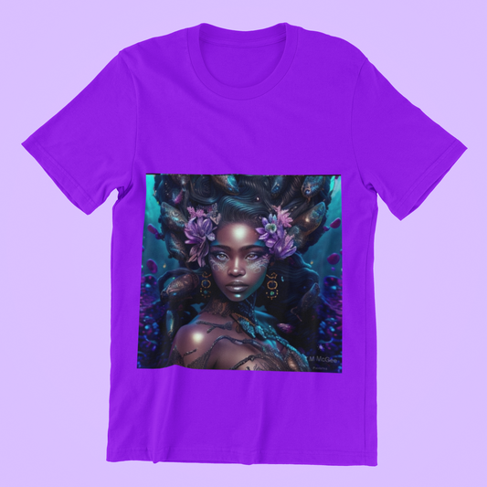 Ocean Goddess v2 Graphic T-shirts