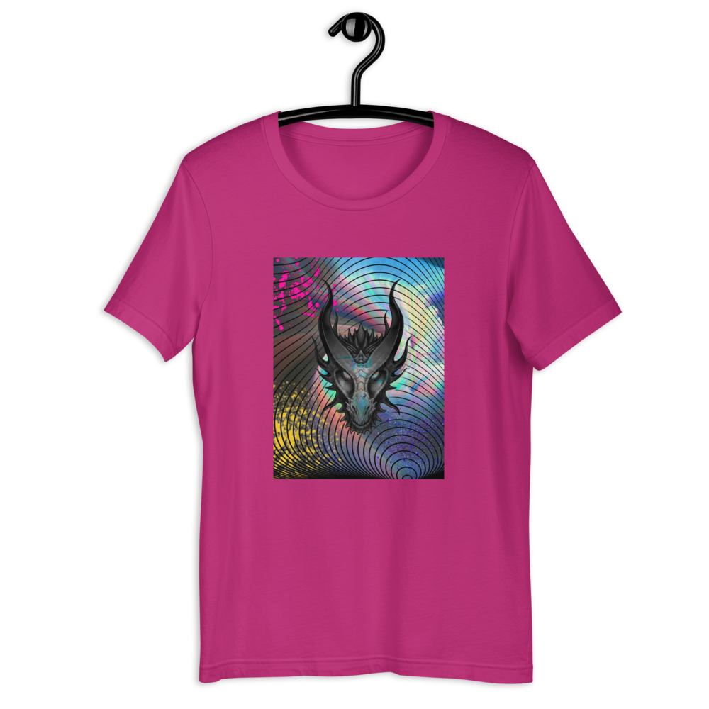 Dragon Hex Short-Sleeve Unisex T-Shirt - T.M McGee Publishing 