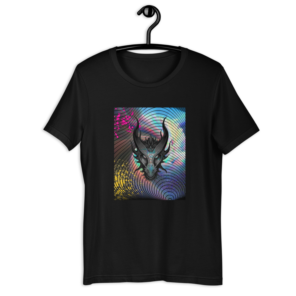 Dragon Hex Short-Sleeve Unisex T-Shirt - T.M McGee Publishing 