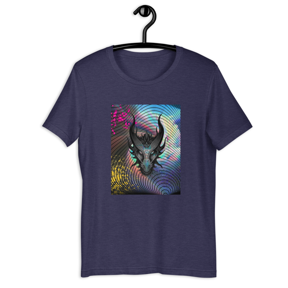 Dragon Hex Short-Sleeve Unisex T-Shirt - T.M McGee Publishing 