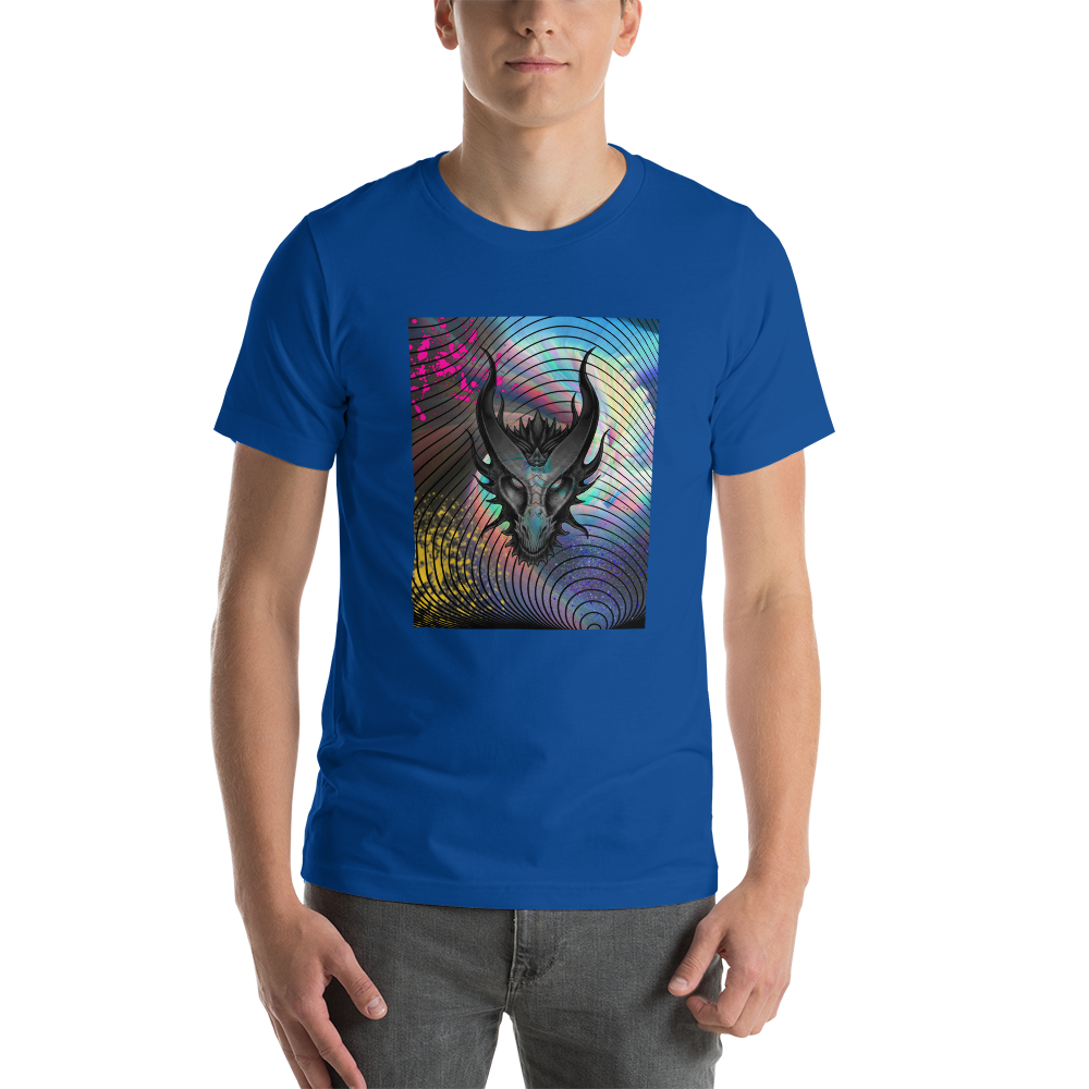 Dragon Hex Short-Sleeve Unisex T-Shirt - T.M McGee Publishing 