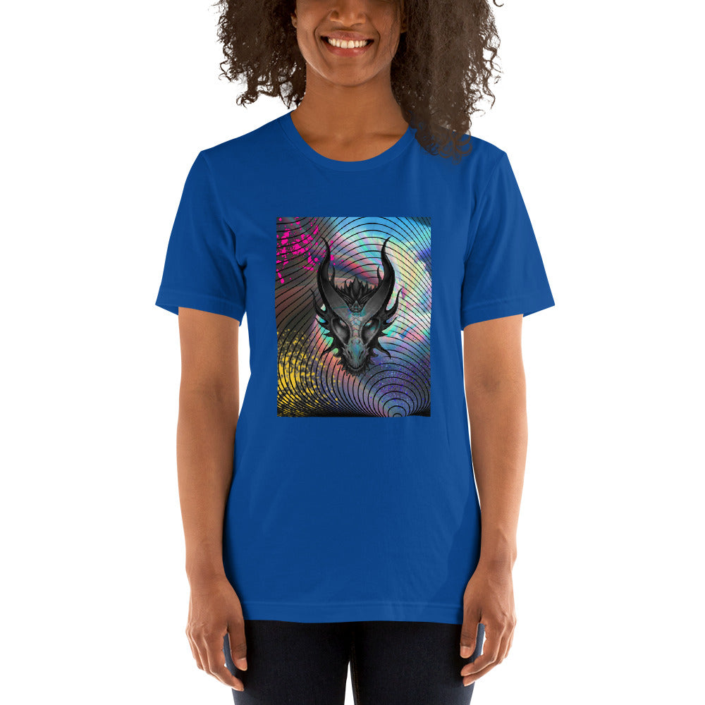 Dragon Hex Short-Sleeve Unisex T-Shirt - T.M McGee Publishing 