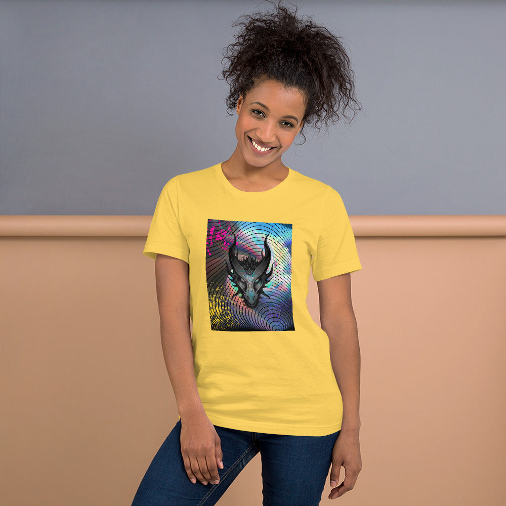 Dragon Hex Short-Sleeve Unisex T-Shirt - T.M McGee Publishing 