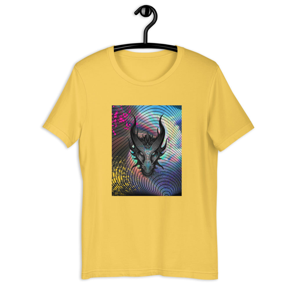 Dragon Hex Short-Sleeve Unisex T-Shirt - T.M McGee Publishing 