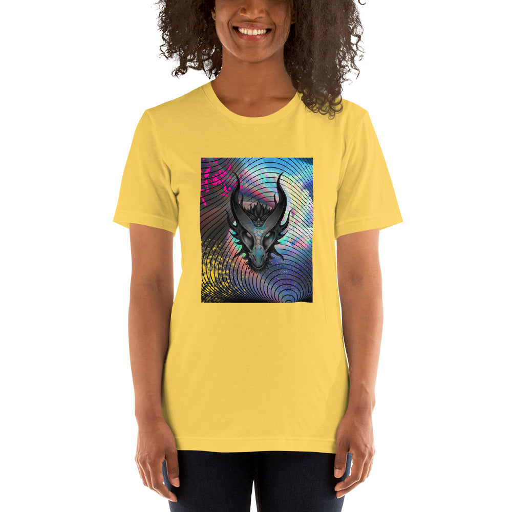 Dragon Hex Short-Sleeve Unisex T-Shirt - T.M McGee Publishing 